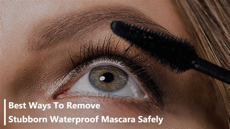 removing stubborn mascara